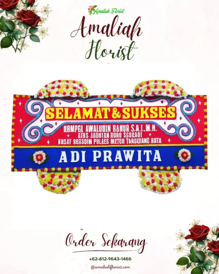 Papan Bunga Ucapan Selamat Palembang